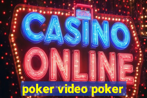 poker video poker