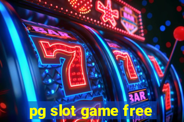 pg slot game free