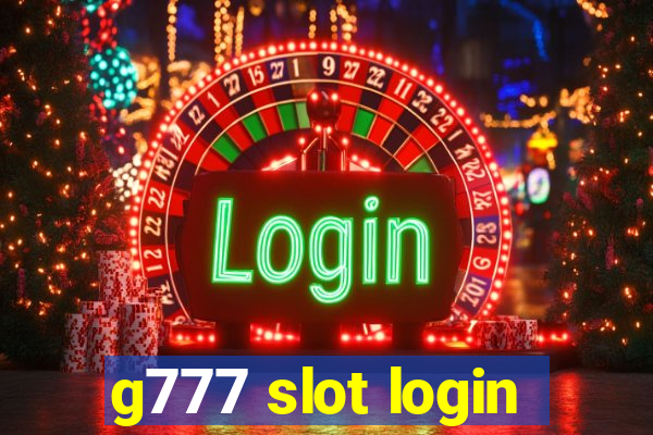 g777 slot login