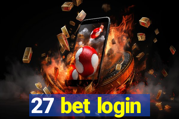 27 bet login