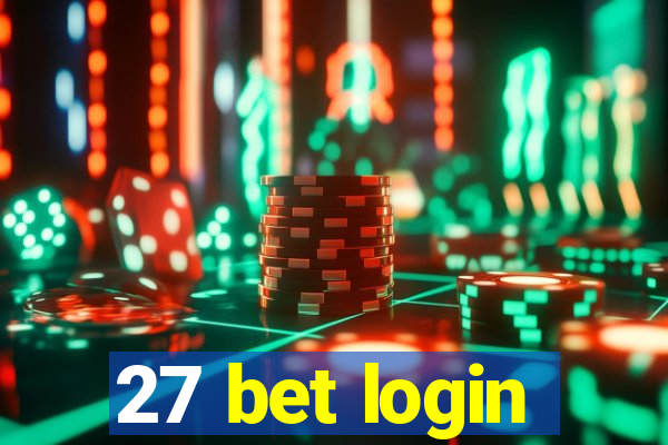 27 bet login