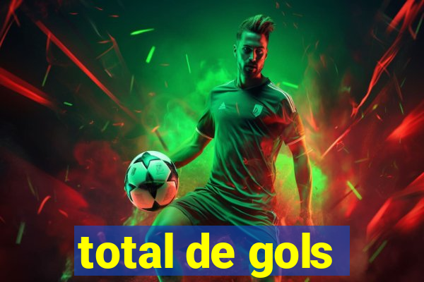 total de gols