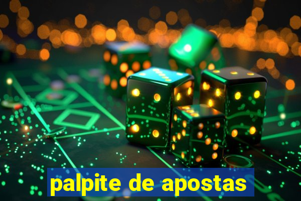 palpite de apostas