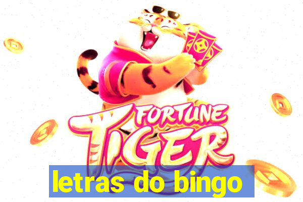 letras do bingo