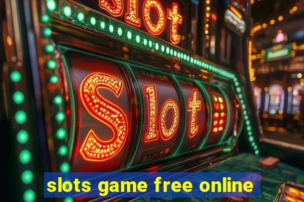 slots game free online