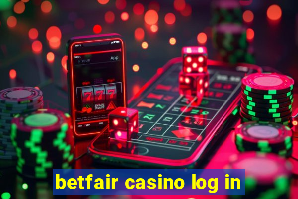 betfair casino log in