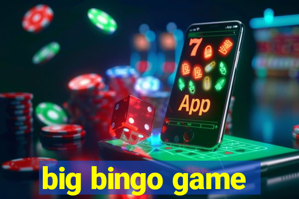 big bingo game