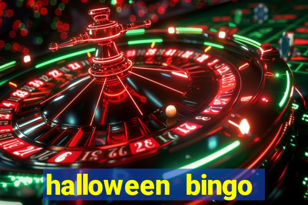 halloween bingo card maker