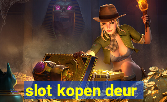 slot kopen deur